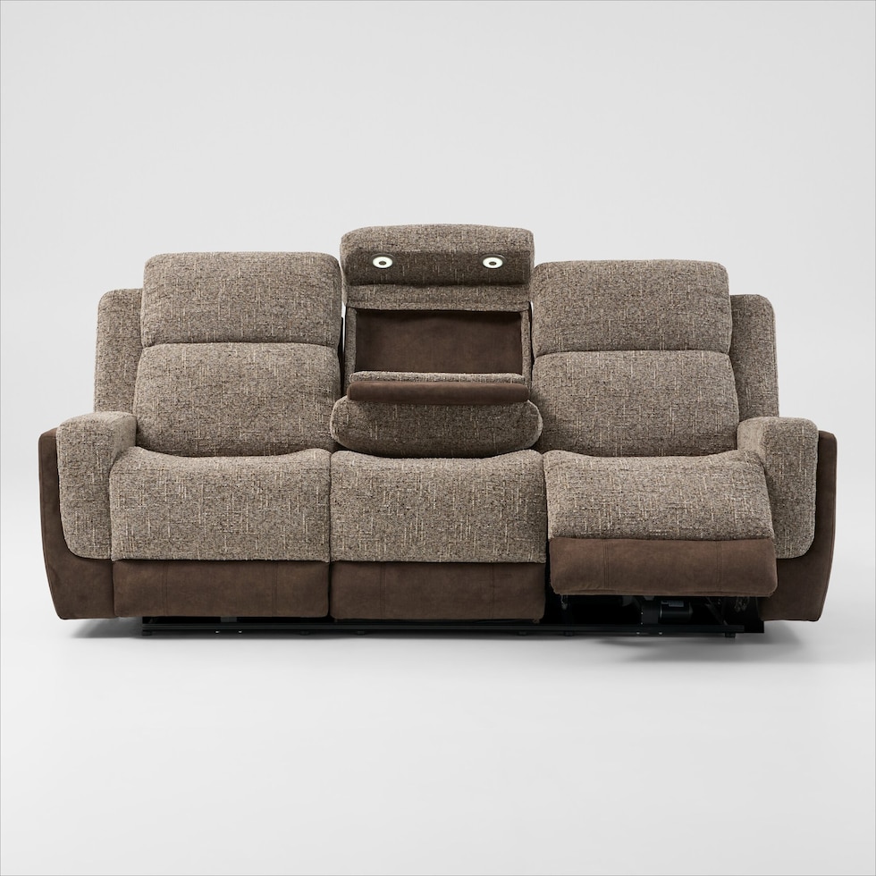 desmond dark brown sofa   