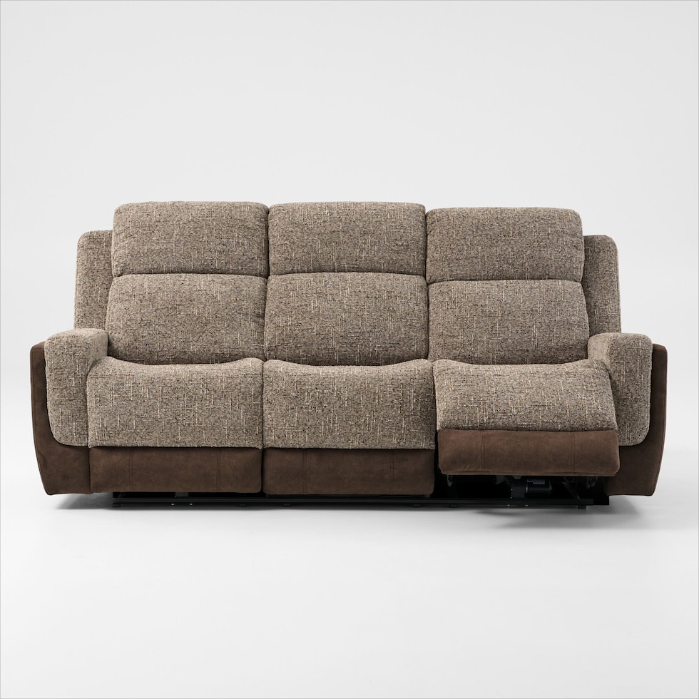 desmond dark brown sofa   