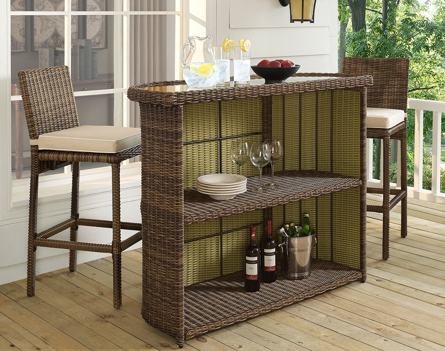 The Destin Outdoor Bar Collection