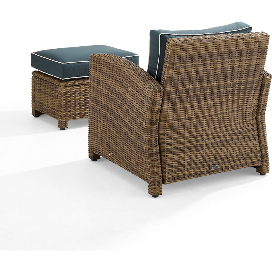 Destin Outdoor Chair and Ottoman Set Value City Furniture