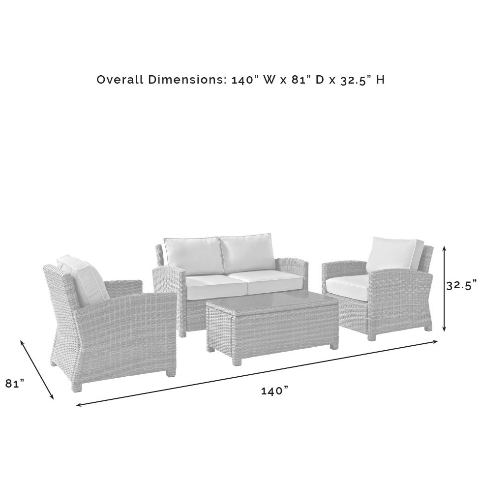 destin brown gray outdoor loveseat set   