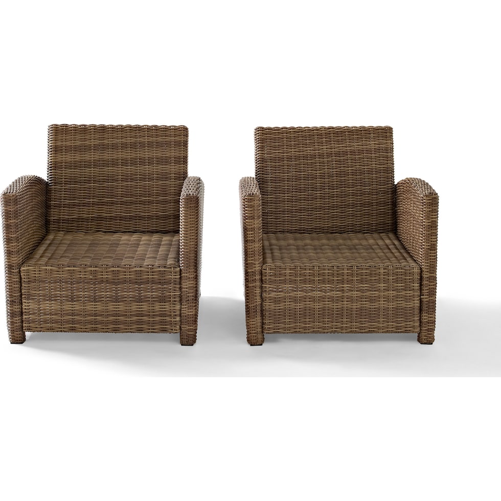 destin gray and brown outdoor chair set   