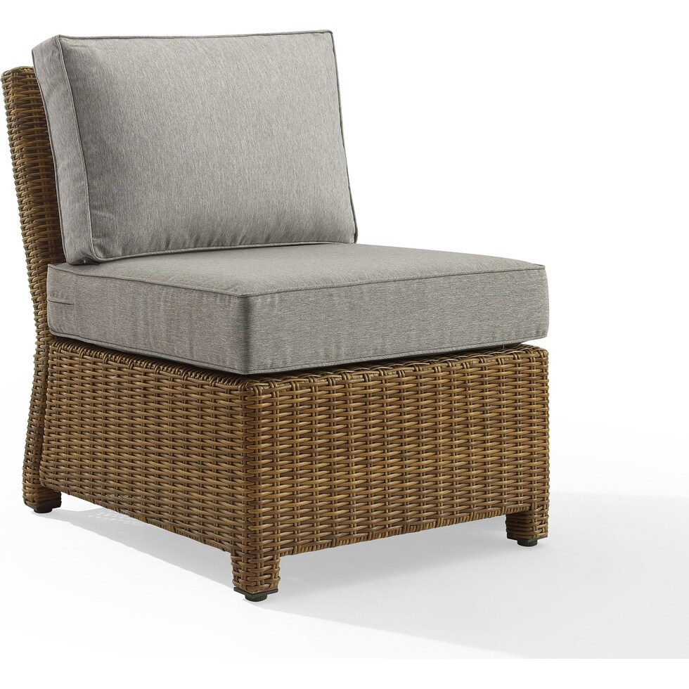 destin gray and brown outdoor chair   