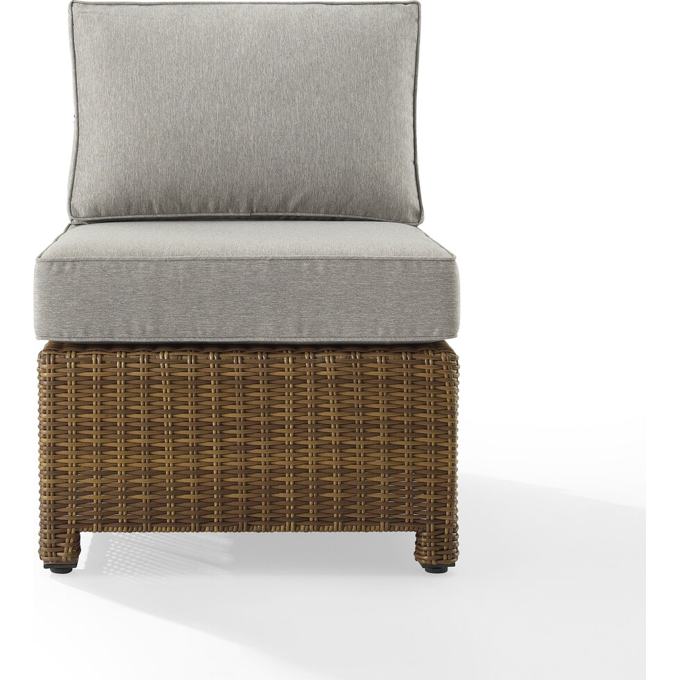 destin gray and brown outdoor chair   