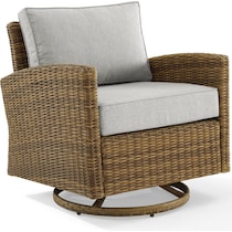 destin gray and brown outdoor chair   