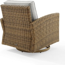 destin gray and brown outdoor chair   