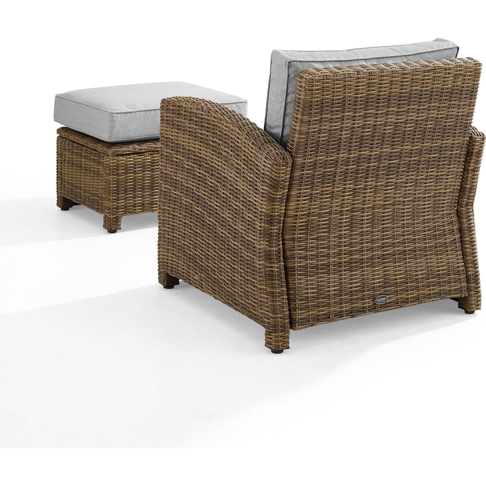 destin gray brown outdoor chair set   