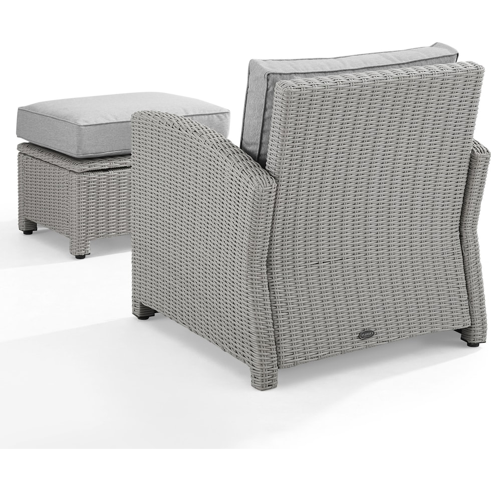 destin gray outdoor chair set   