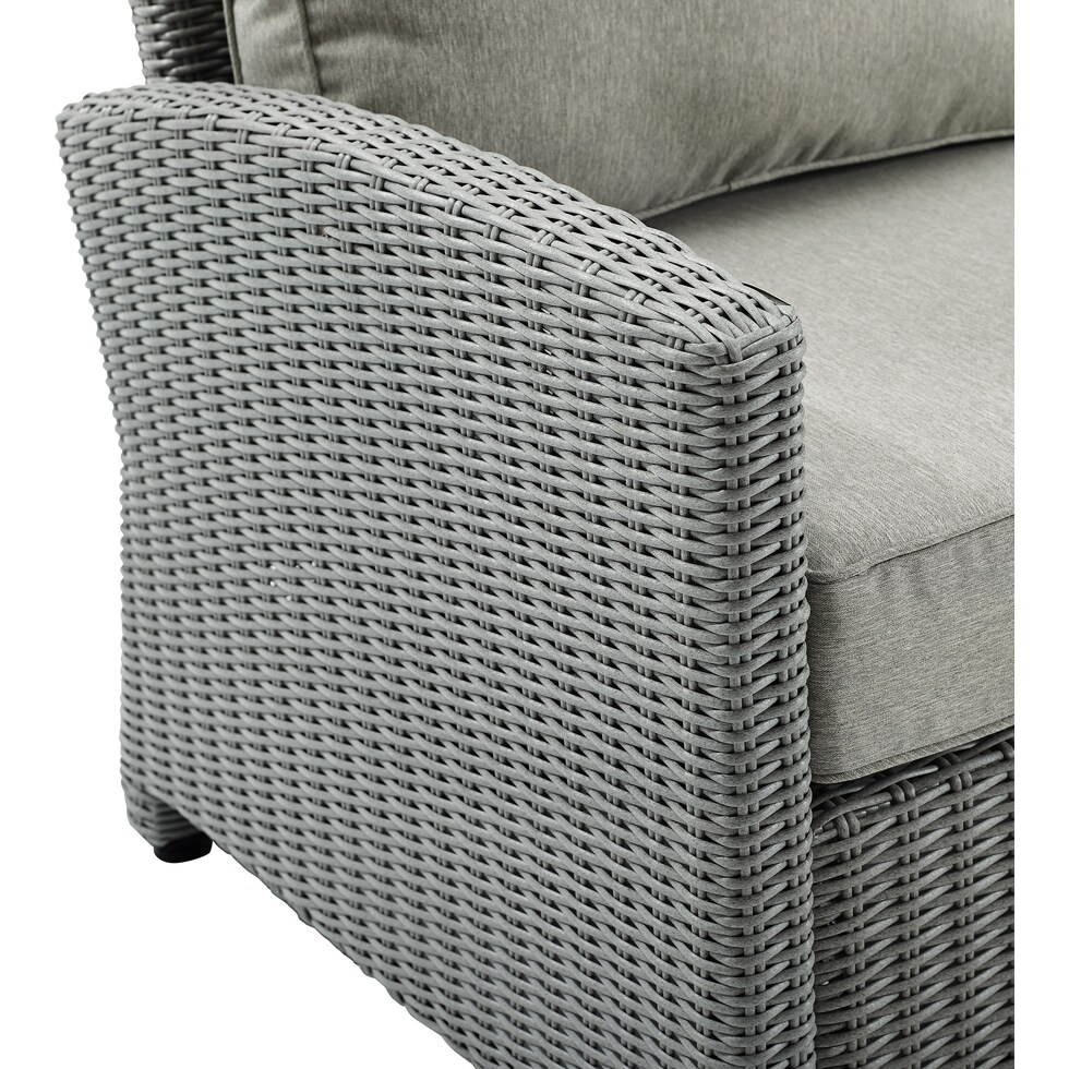 destin gray outdoor chair set   