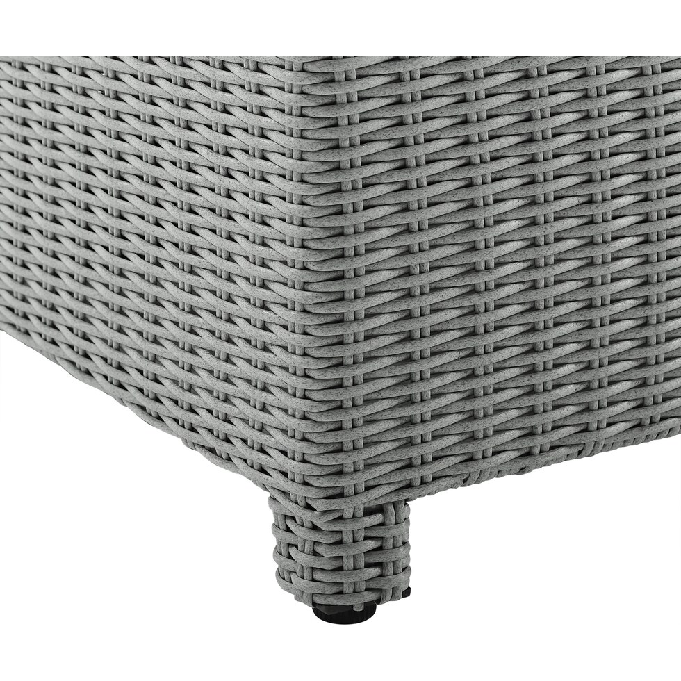 destin gray outdoor chair set   
