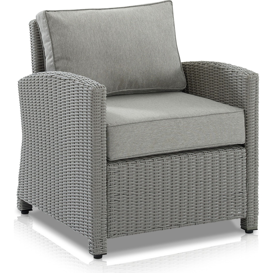 destin gray outdoor chair   