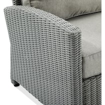 destin gray outdoor sectional   