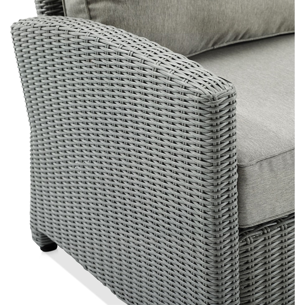 destin gray outdoor sectional   