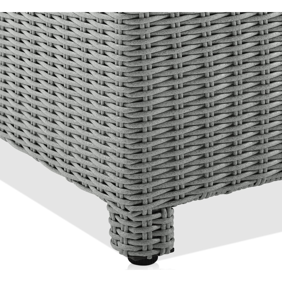 destin gray outdoor sectional   