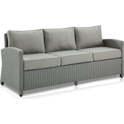 Destin Outdoor Sofa - Gray