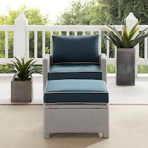 destin navy gray outdoor chair set   