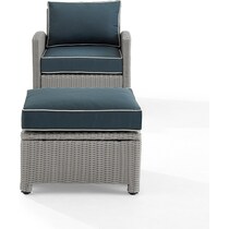 destin navy gray outdoor chair set   