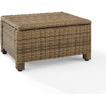 destin navy outdoor ottoman   