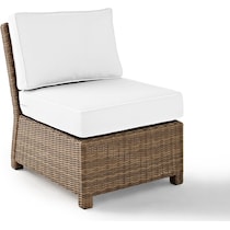 destin white and brown outdoor chair   