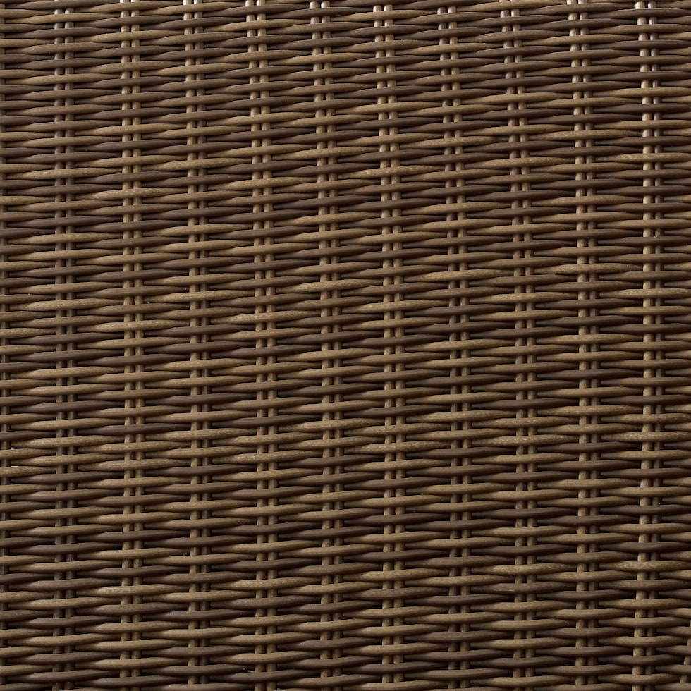 destin white and brown outdoor sectional set   