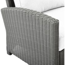 destin white and gray outdoor sofa set   
