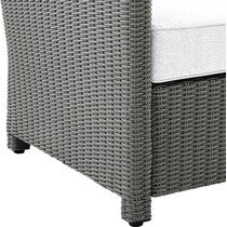 destin white and gray outdoor sofa set   