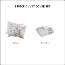 destiny multicolor full queen bedding set   