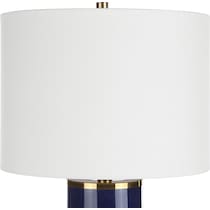 develyn royal blue lamp   