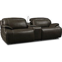 devon gray loveseat   