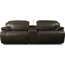 devon gray loveseat   