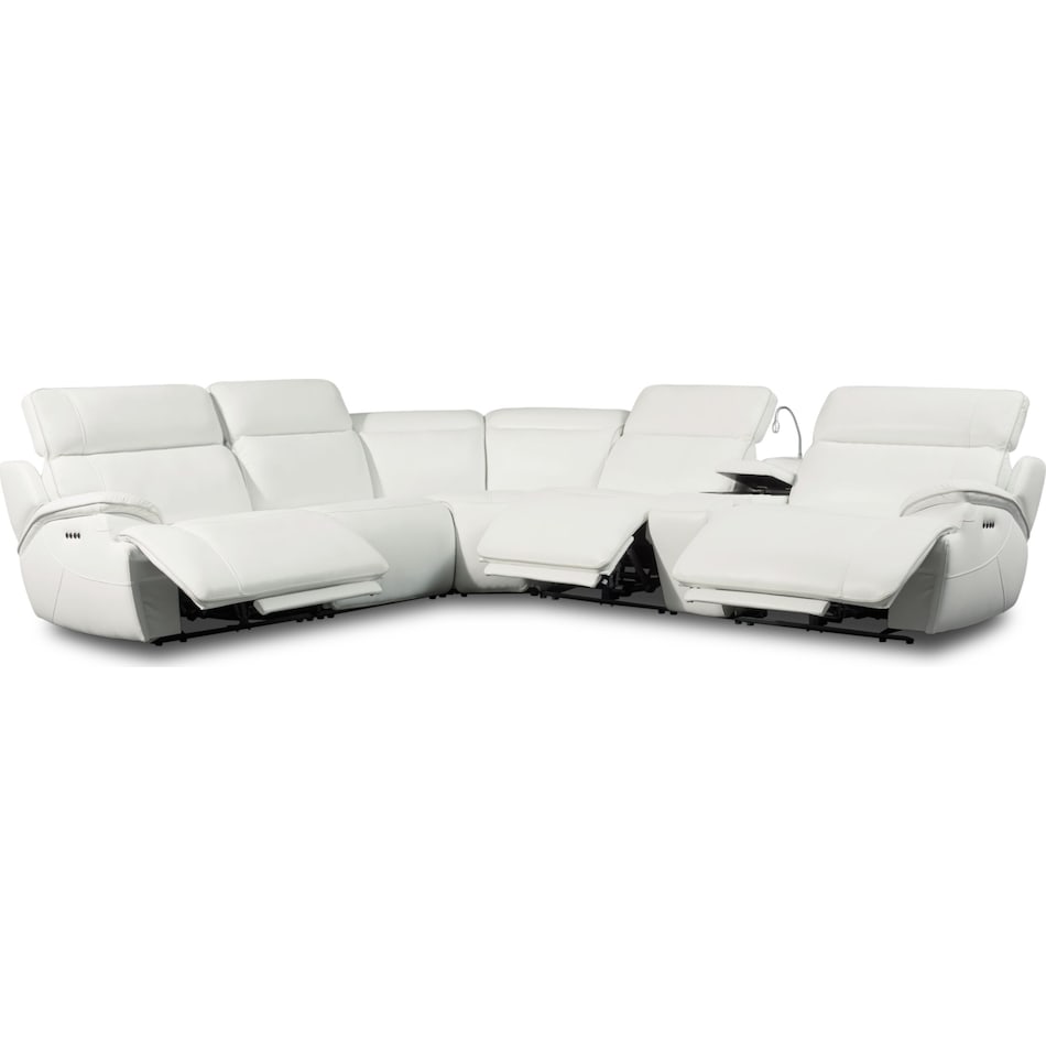 Devon DualPower Reclining Sectional Value City Furniture