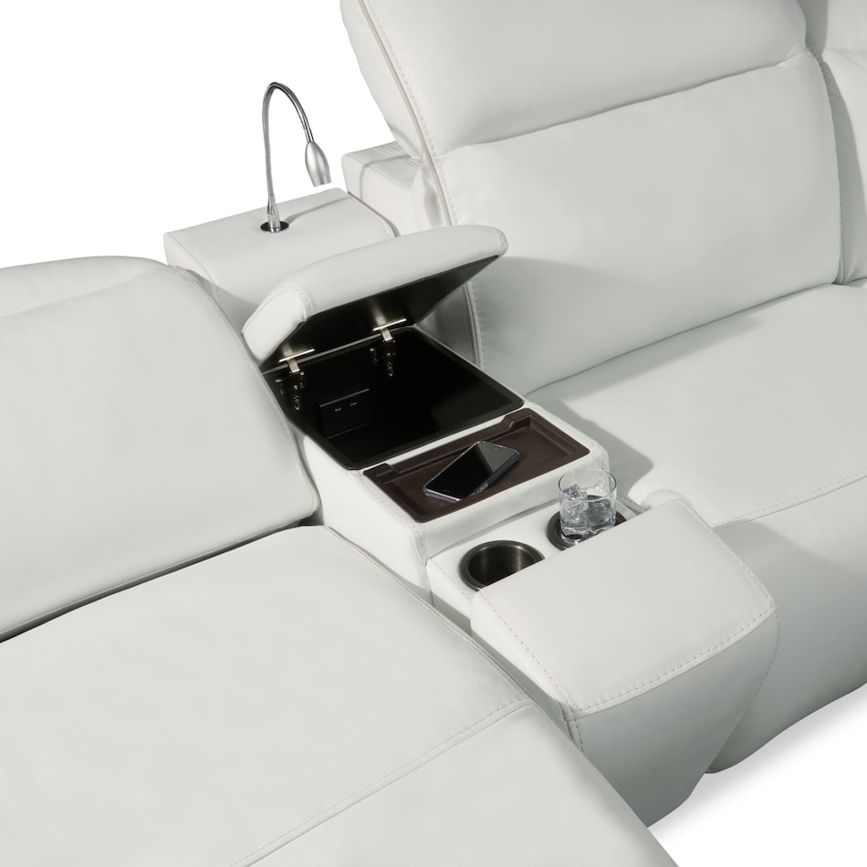 Devon DualPower Reclining Sectional Value City Furniture