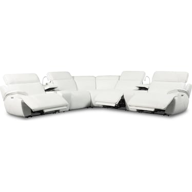 Devon Dual-Power Reclining Sectional