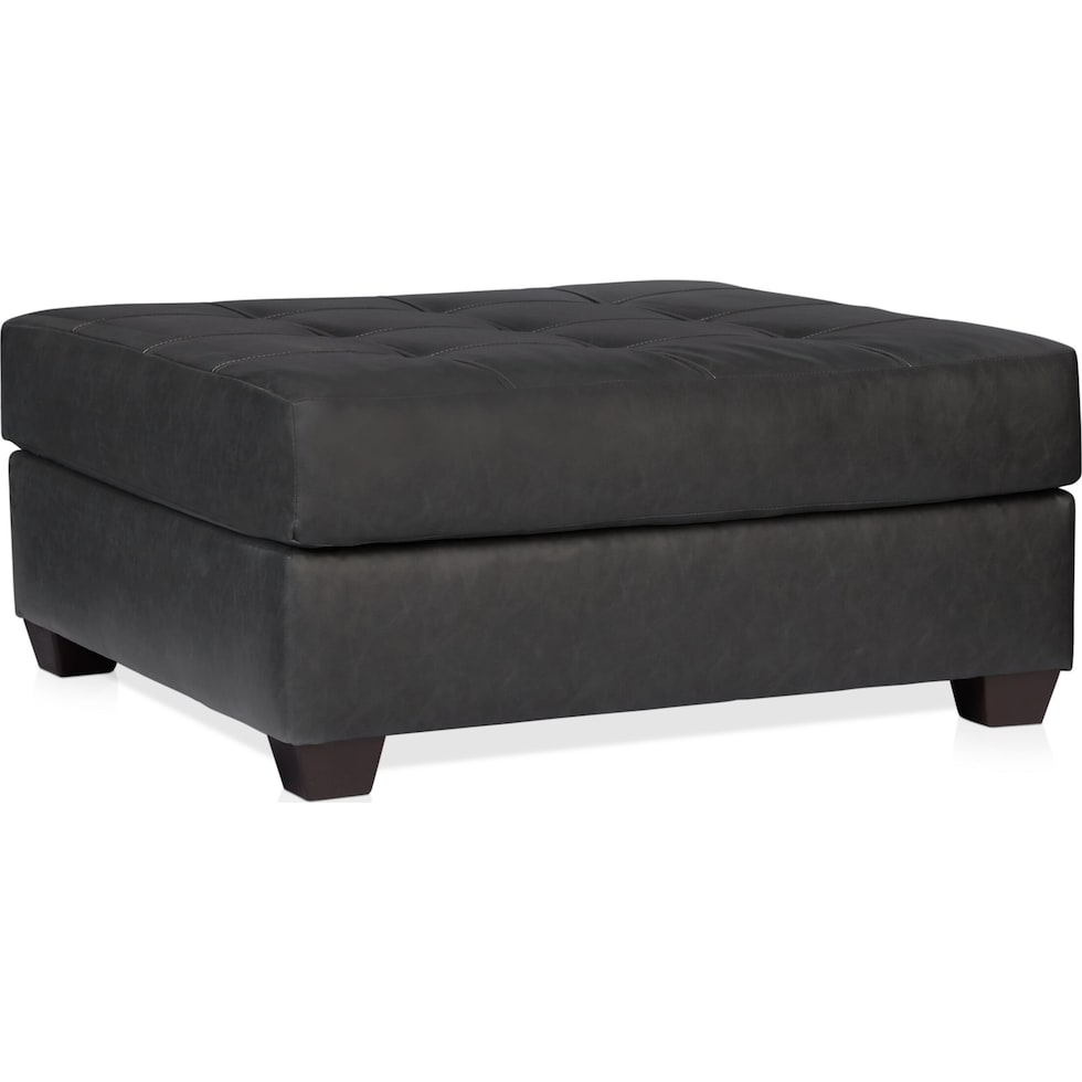 dexter gray ottoman   