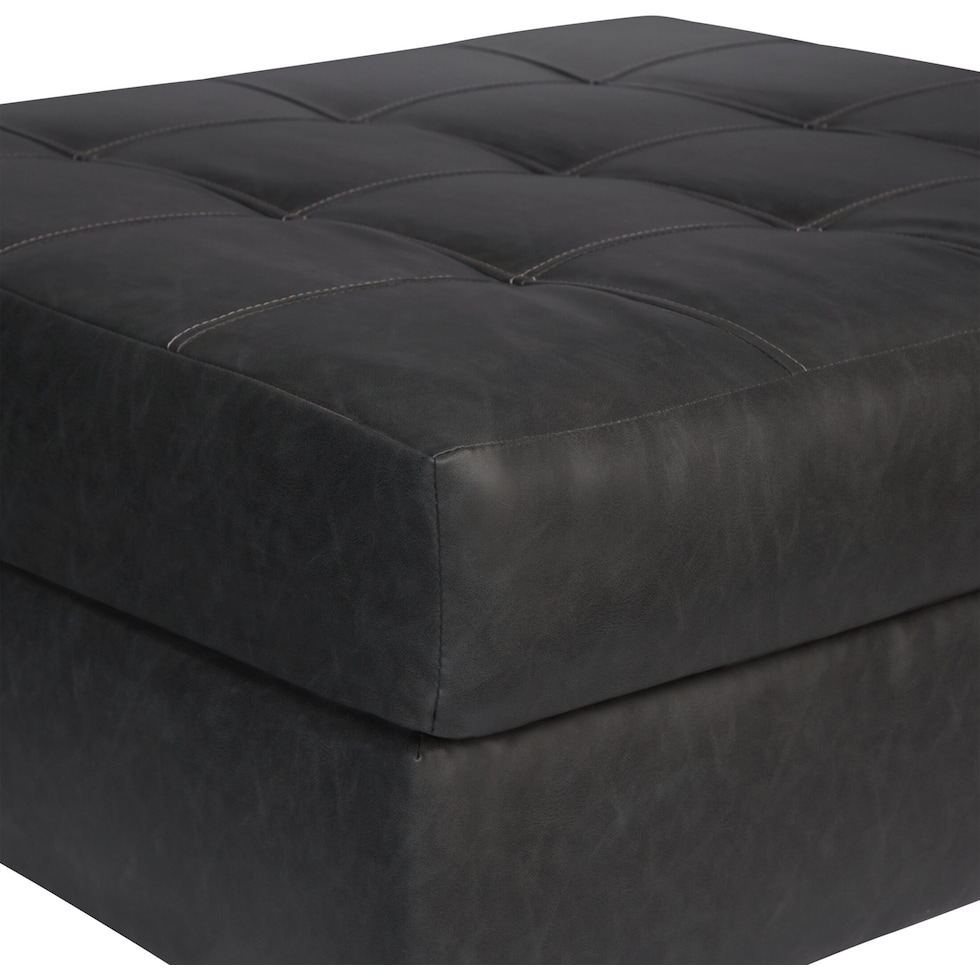 dexter gray ottoman   