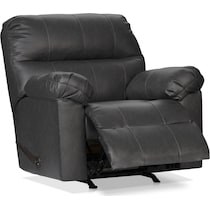 dexter gray rocker recliner   