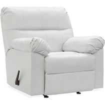 dexter white recliner   