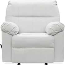 dexter white recliner   