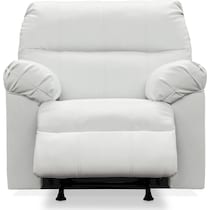 dexter white recliner   