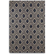 diamond blue area rug ' x '   