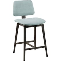 diedra blue counter height stool   