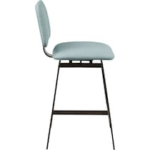 diedra blue counter height stool   