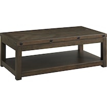 dill gray coffee table   
