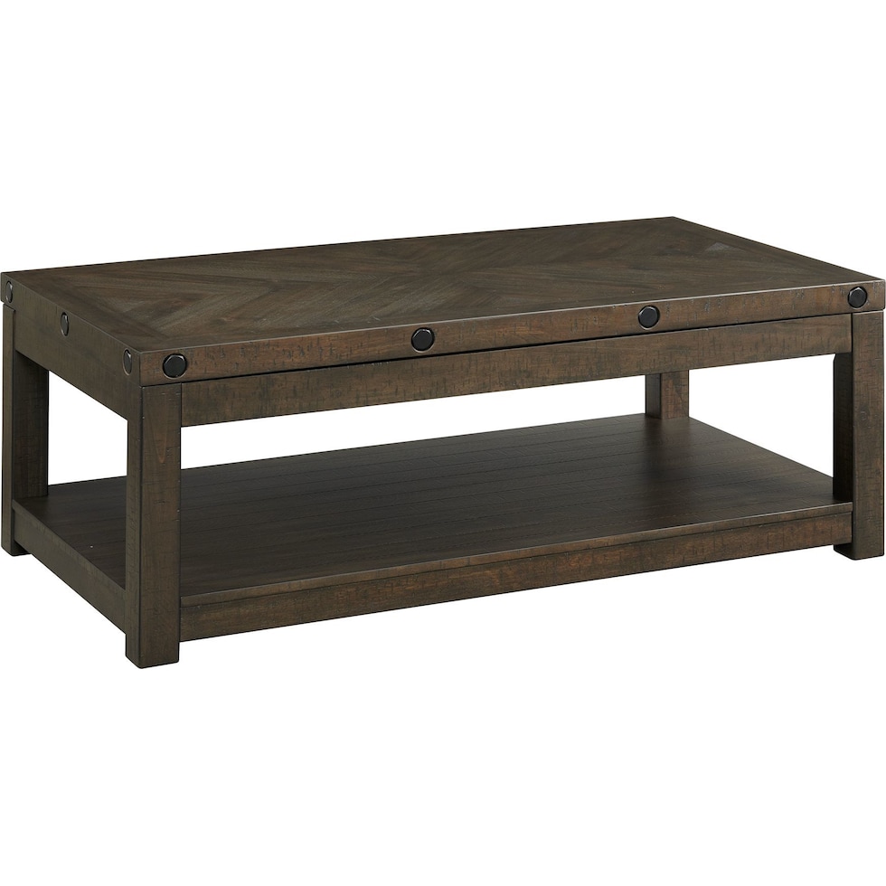 dill gray coffee table   
