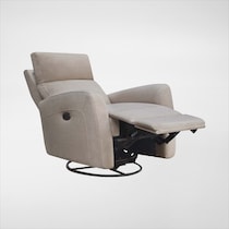 dillan gray swivel glider   