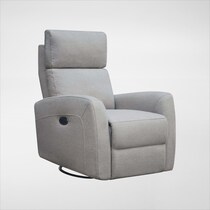 dillan gray swivel glider   