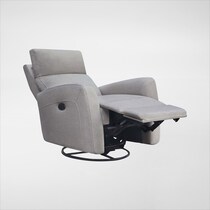 dillan gray swivel glider   