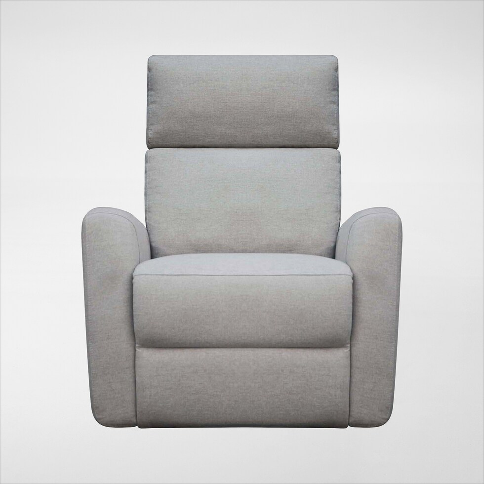 dillan gray swivel glider   
