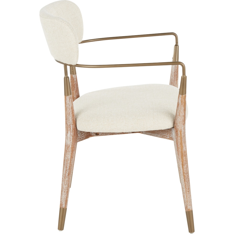 dion white dining chair   