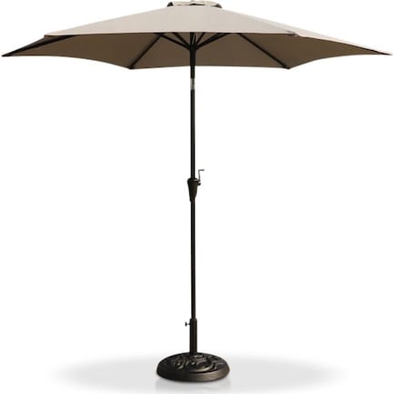 District Outdoor Umbrella - Gray